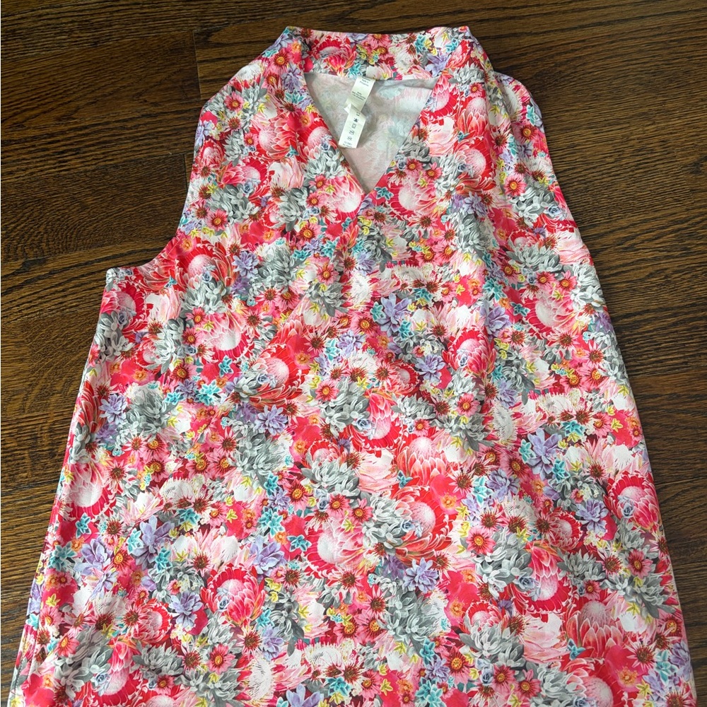 Lululemon Athletica Vibrant Floral Pattern Top